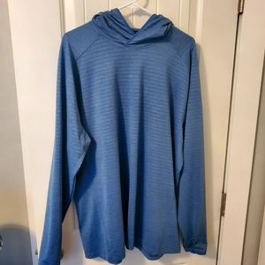 KÜHL AIRKÜHL men's xxl hooded pullover shirt with thumbholes